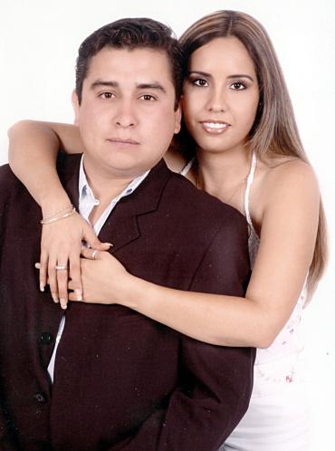 Enrique Gámez y Laura Samantha Fernández.