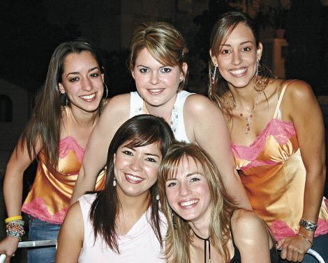 Gaby Valdés, Tessy Cantú, Blanca Ramírez e Yvette Aguirre