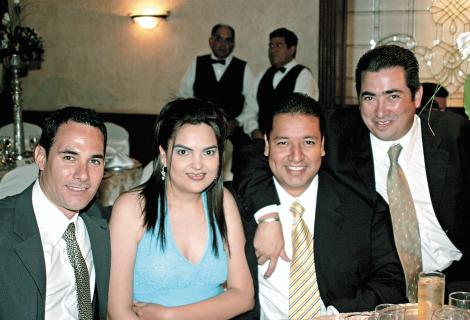 Alejandro Garza Tijerina, Maru Meléndez de Ramos, Benito Ramos y Conrado Zorrilla