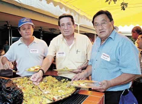 Alejandro Luna Ortiz, Jorge Álvarez Simental y Rodrigo Eduardo del Rivero