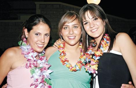 Vita Leal, Andrea Teele y Valeria Jardón