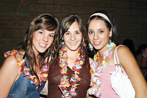 Aranza, Marcela y Sofía