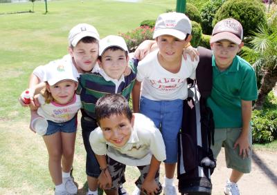 Sofía López, Gabriel López, Carlos 
Miguel Sánchez, Salvador Lozoya, Luis Alberto López y Abby Espinoza.