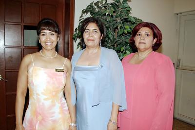 Lourdes Valadez Méndez, Ana Laura Zamora Sandoval y Bertha Imelda Díaz Benítez.