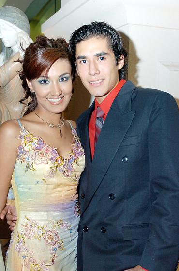 Ana Paola de la Cruz y Alejandro Rangel.