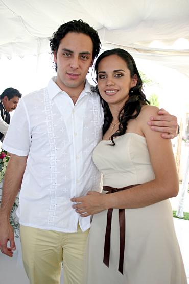 José Jezreel Arredondo y Angélica Valenzuela.