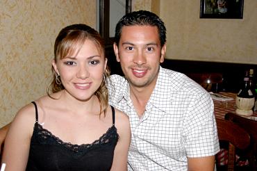 Leny Sánchez y Óscar García.