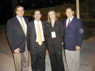 José Antonio Murra Giacomán, José Mena Soto, Adriana Gaona Vallejo y Alfredo Mafud Kaim.