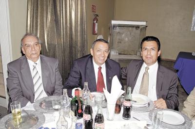 17 de julio 2005
Octavio Augusto Enríquez, Carlos García y José Luis Morán.