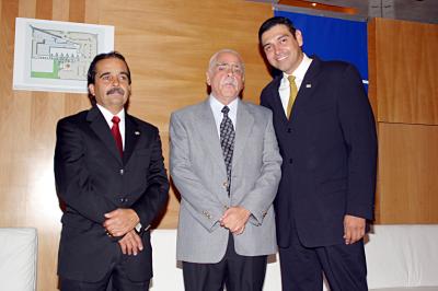 César del Bosque, Raymundo Verduzco y Edmundo Mesta.