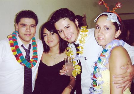 Alfonso Campa, Cherry Saldívar, Alejandro Miyar y Ana Érika Fernández.