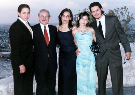 Rafael Miyar Fernández, Rafael Miyar, Enriqueta Fernández de Miyar, Sofía Miyar y Alejandro Miyar.