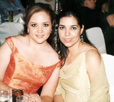 Mariana Merjil Piñon y María Elena López Blanco.