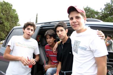 Paco Gutiérrez, Octavio González, Josh Algara y Ángel Gómez.