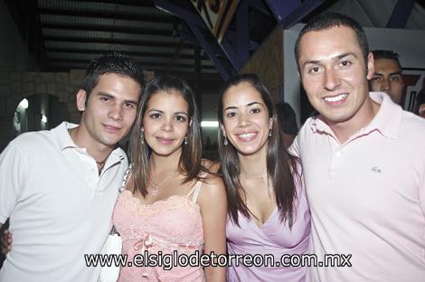 Luiser Olhagaray, Lydia Cárdenas, Roberta Maldonado y Christian Orrin