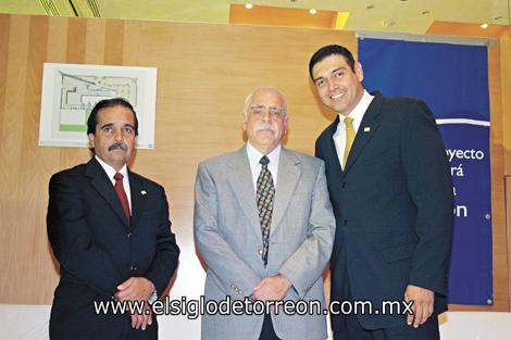 César del Bosque, Raymundo Verduzco y Edmundo Mesta