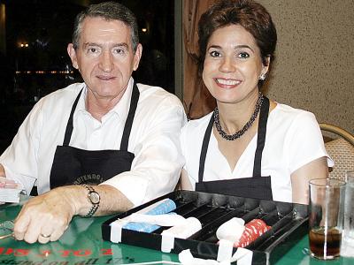 Florentino Martínez y Morena de Martínez.