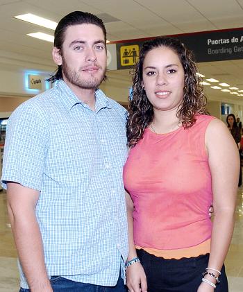 Julio Reyes y Daniela Ornelas viajaron a Tijuana.