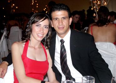 Marcela Oviedo y Enrique Reyes.