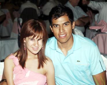 Cristy Alcalde y Mauricio Ruvalcaba.