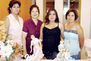 06 de agosto 2005
Liliana Martínez de Contreras disfrutó de una fiesta de canastilla en honor al bebé que espera, que le ofrecieron su mamá, Josefina de Martínez y sus hermanas Conchis y Claudia Martínez.