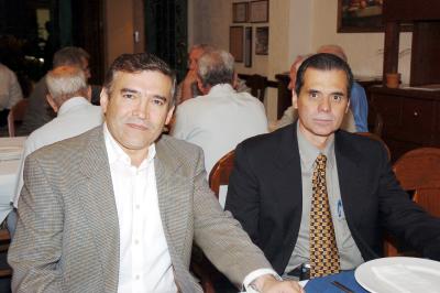 Heriberto Méndez Vigatá y Luis de la O.