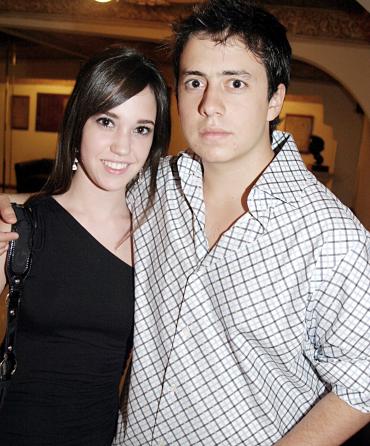 Nico Papadópulos y Gaby Zermeño.