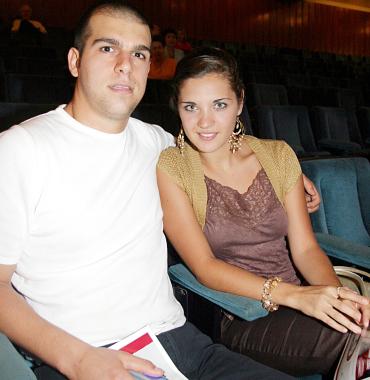 Sofía Acosta y Roberto Murra.