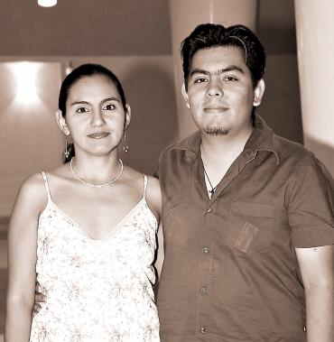 Hilda Serrato y Carlos Hernández