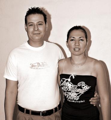 Susana Vega y Víctor Hugo Méndez.