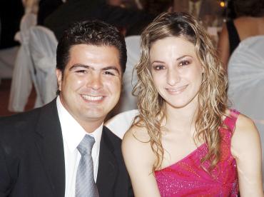 Gerardo Aranda y Elizabeth Gibert.