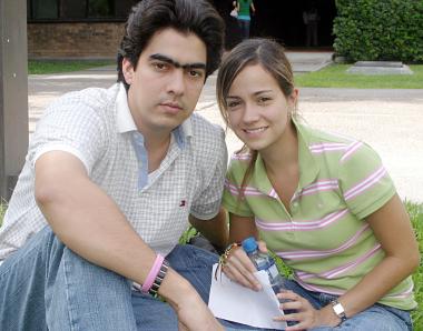 Alfonso Campa y Daniela Rubio.