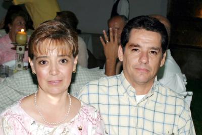 Claudia y Sergio Gutiérrez.