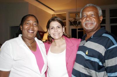 Ivette Swan, Yasmín Darwich y Malcom Swa