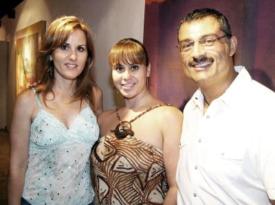 Susana Jalife, Lupe Villarreal y Gerardo Galindo.