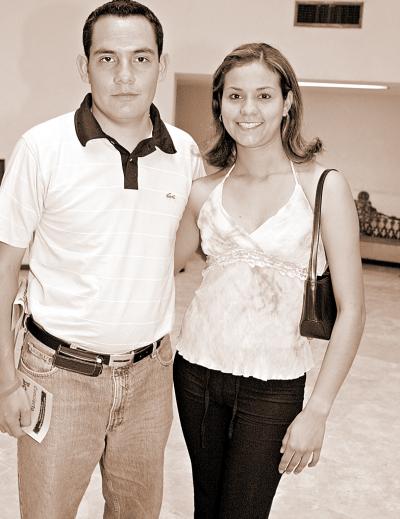 Yésica Ponce y Armando Gaspar.