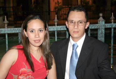 Judith de Saldaña y César Saldaña.