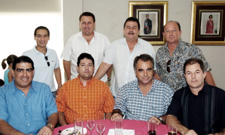 Antonio Anaya, Gilberto Gómez, Eduardo Sesma, Alberto Villarreal, Gonzalo Villarreal, Francisco Hamdan, Eduardo Guadiana y Saúl Rodríguez.