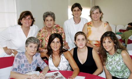 Dely Calleja, Camis de Calleja, Mary Carmen de Sesma, Rocío de Guadiana, Virginia de Villarreal, Pili de Hamdan, Lucía de Gómez y Mariza de Villarreal.