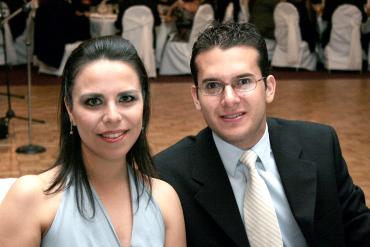 Blanca Gutiérrez y José Fernando Cázares.