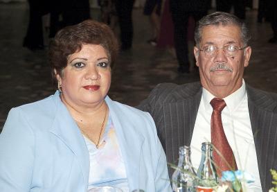 Irma Alicia Ortiz de Sandoval y Enrique Sandoval Martínez.