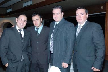 Mario Cruz, David, Raúl y Alberto García de Alba.