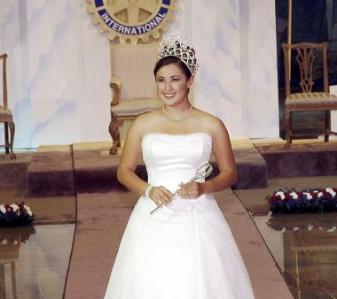 Cynthia I fue coronada el viernes pasado como la reina de la Feria de Torreón.