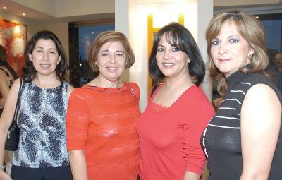 Rosy Rodríguez, Eréndira Barragán, Rocío y Reyna Mota.