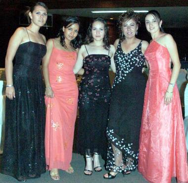 05 de septiembre 2005
Haideé Vela López, Nancy Flores Valadez, Gabu Valdés Lugo, Aislin Gómez Luna y Maru Fernández.