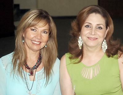 Graciela de Román y Gaby C. de Alonso.