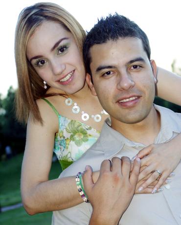 Adriana Rodríguez y Alejandro Balarezo.