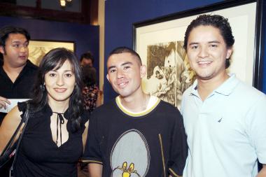 Ana Villar, Israel Herrera y Román Eguía.