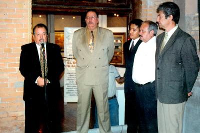 José Antonio García, Luis Fernando de la Garza, Guillermo García y Luis Montfort.