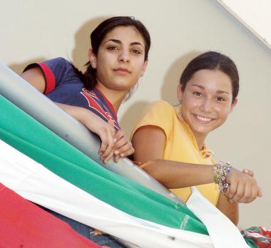 Karima Badin y Paulina García.